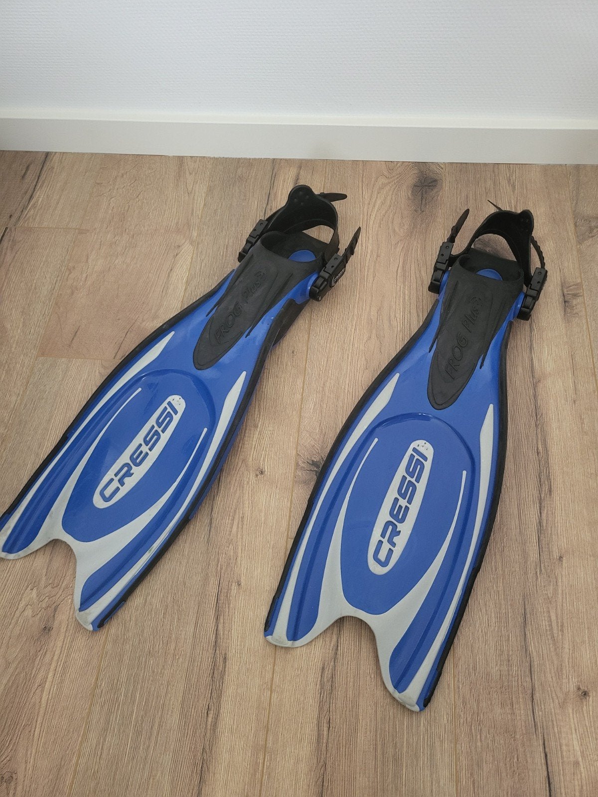Cressi Frog Plus Duikvliezen Maat S-M 38-41, Watersport en Boten, Duiken, Ophalen of Verzenden, Gebruikt, Zwem- of Duikvliezen