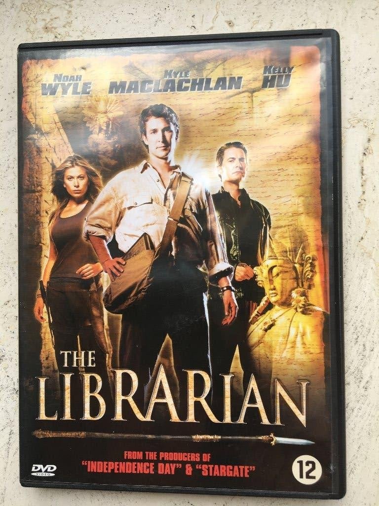 The Librarian The Quest for the Spear DVD, Engels, Nederlands, Ophalen of Verzenden, Zo goed als nieuw