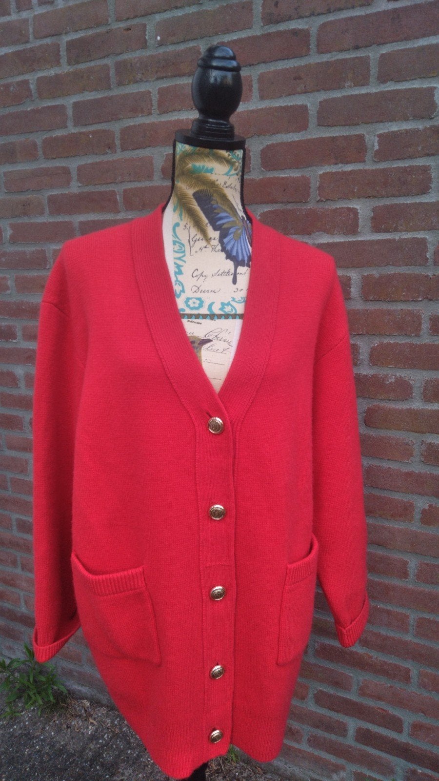 Zara vest Rood met sierknopen L, Verzenden, Zara, Maat 42/44 (L), Nieuw