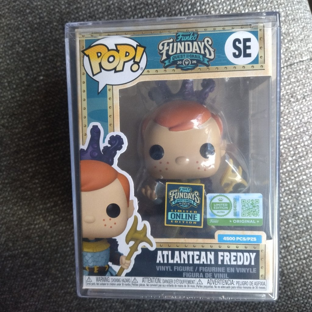Funko Pop! Atlantean Freddy - Fundays 2026 Grail (SE 4500), Ophalen of Verzenden, Nieuw