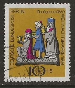 Berlijn 43, driekoningen, Verzenden, BRD, Gestempeld