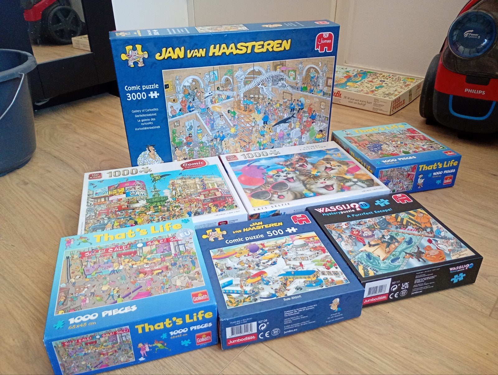 Diverse puzzels - compleet en deels nieuw, Ophalen of Verzenden, 500 t/m 1500 stukjes, Zo goed als nieuw