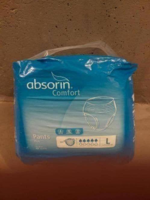 Absorin Comfort pants Plus,maat L , tot 145cm,nieuwe, Ophalen of Verzenden, Nieuw