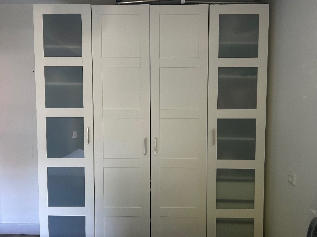 IKEA PAX Wardrobe — 4 Doors, Like New, Overige materialen, 200 cm of meer, Zo goed als nieuw, 200 cm of meer