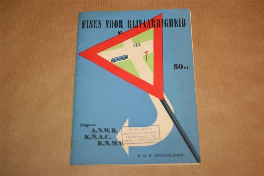 Eisen voor Rijvaardigheid - Oude uitgave 1965, Boeken, Ophalen of Verzenden, Gelezen, Algemeen