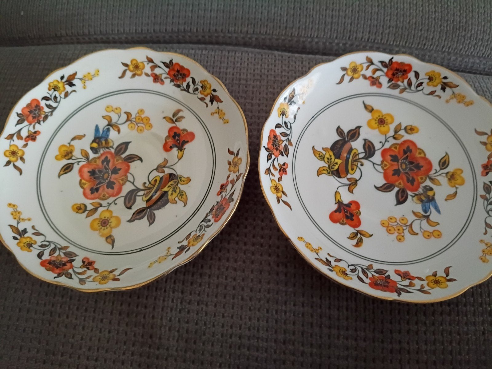 Aynsley A4829 Theekopjes en Schotels - Set van 2, Antiek en Kunst, Ophalen of Verzenden