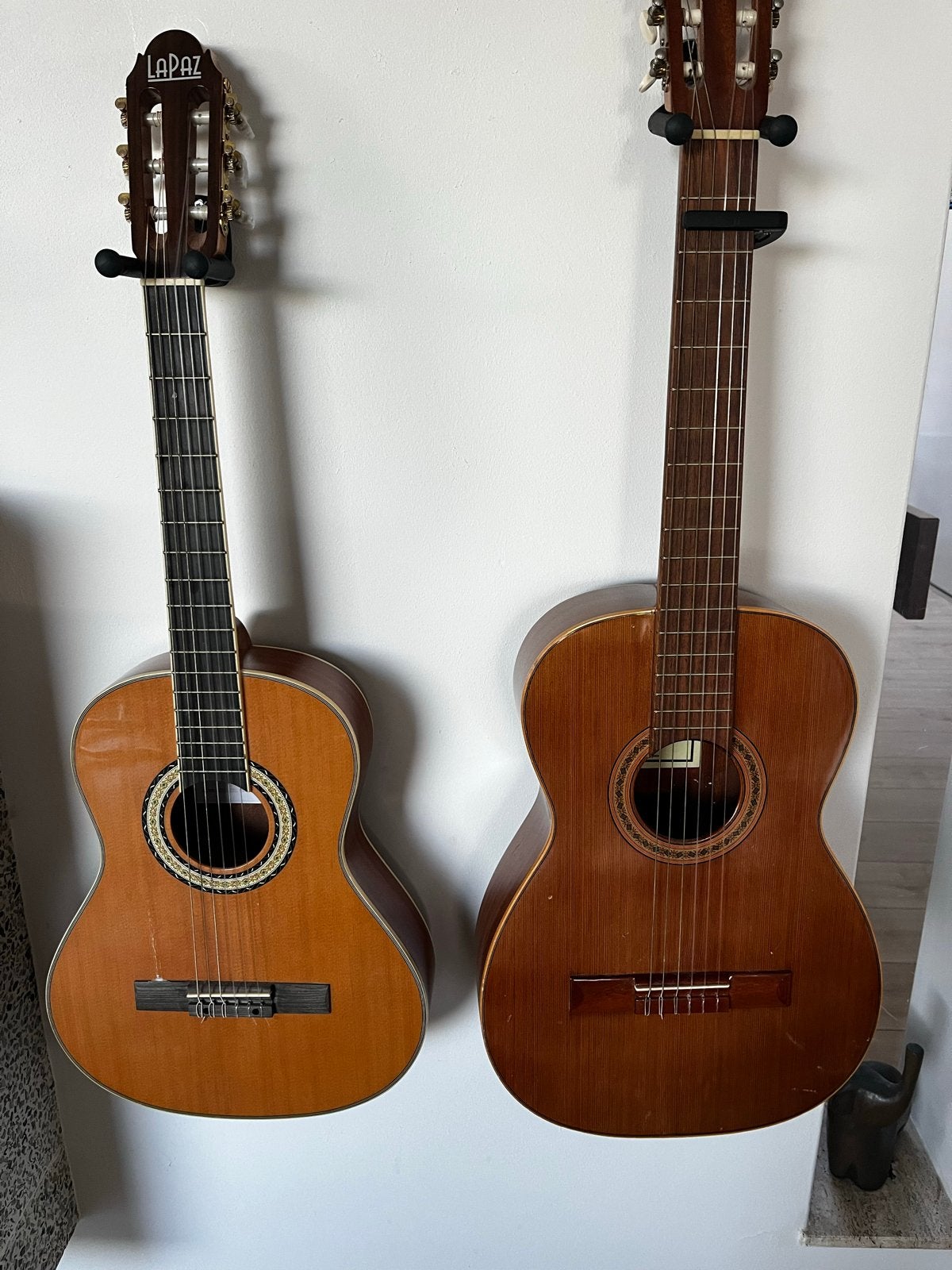 LaPaz en Juan Salvador klassieke gitaren (kinder) + hangers, Muziek en Instrumenten, Ophalen, Gebruikt, Klassieke of Spaanse gitaar