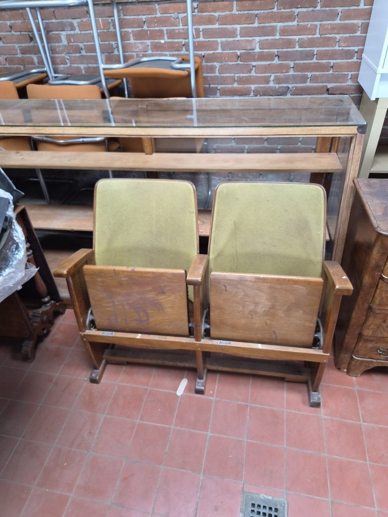 Vintage Tijsseling Theaterstoelen Bioscoopstoelen G  CS27235, Ophalen