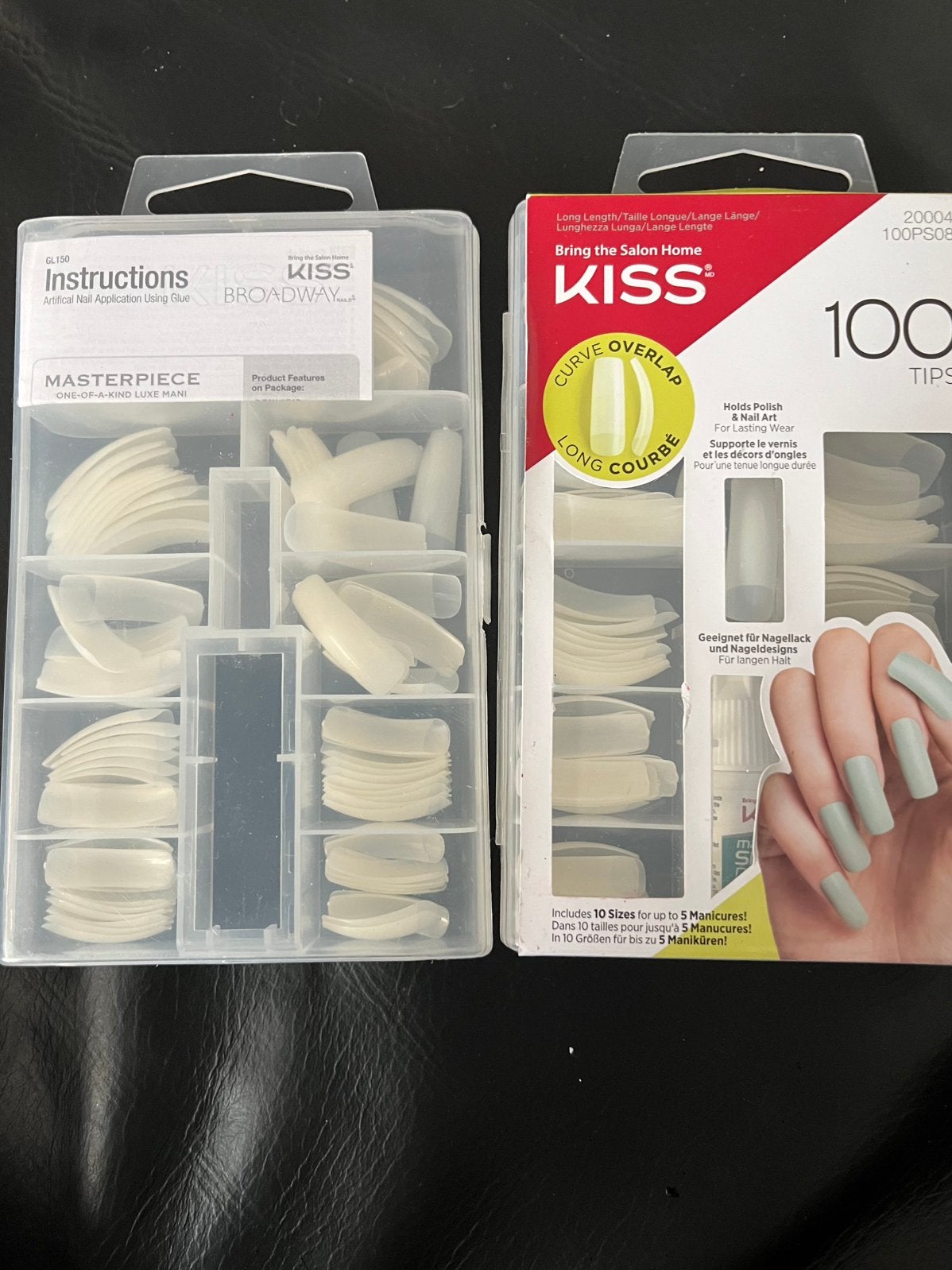 Kunst nagels Kiss curve overlap 100 tips, Ophalen of Verzenden, Nieuw, Overige typen