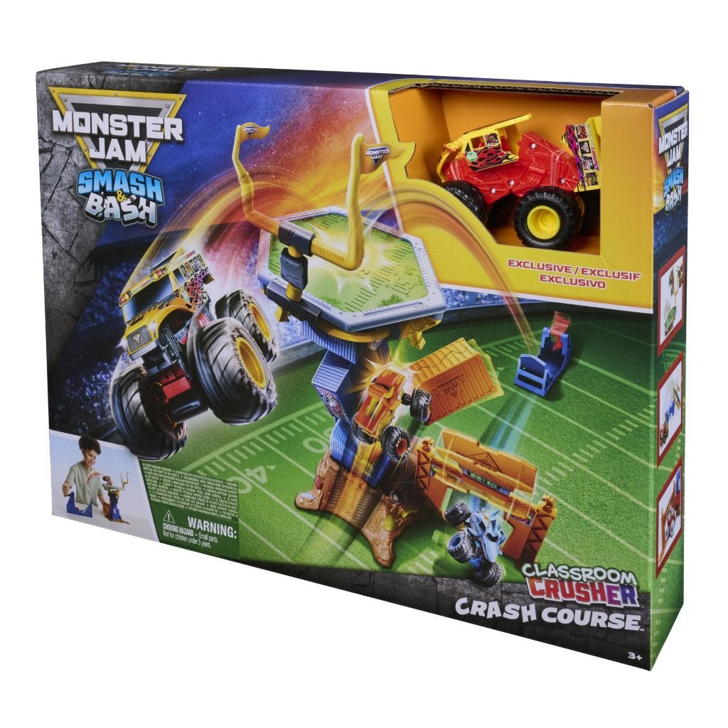 Monster Jam: Smash & Bash Crash Course Speelset, ., Nieuw, Ophalen of Verzenden, .
