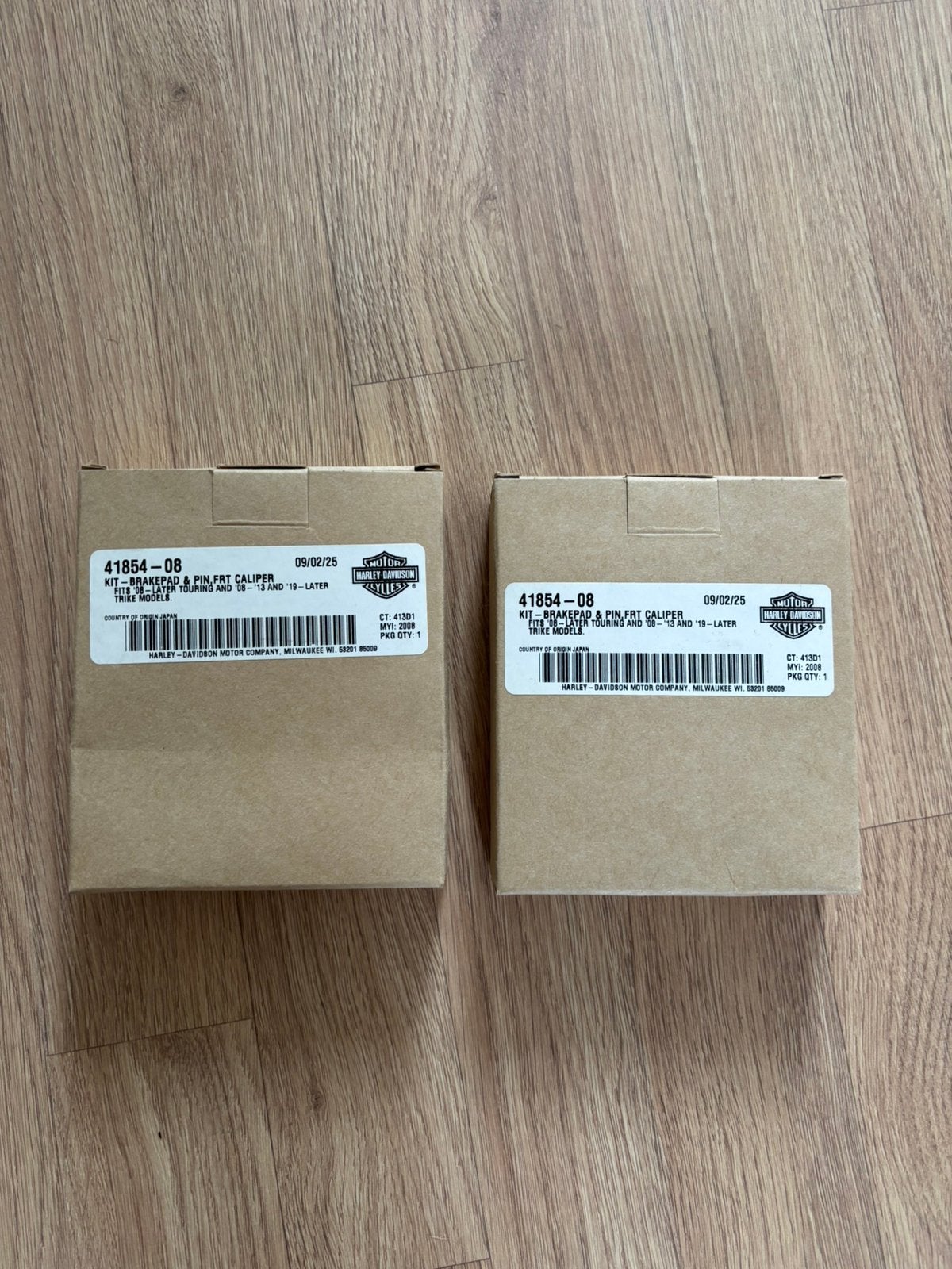 Originele harley remblokken voor set, Motoren, Ophalen of Verzenden, Nieuw