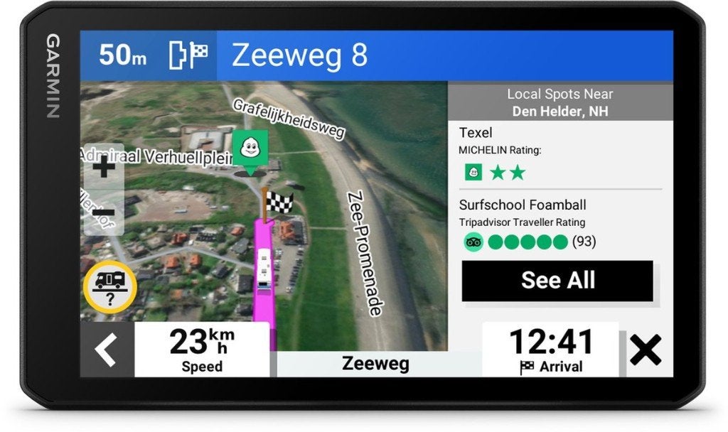 Garmin CamperCam 795 Nieuw & Garantie, Garmin International, Inc., Nieuw, Garmin, Ophalen of Verzenden