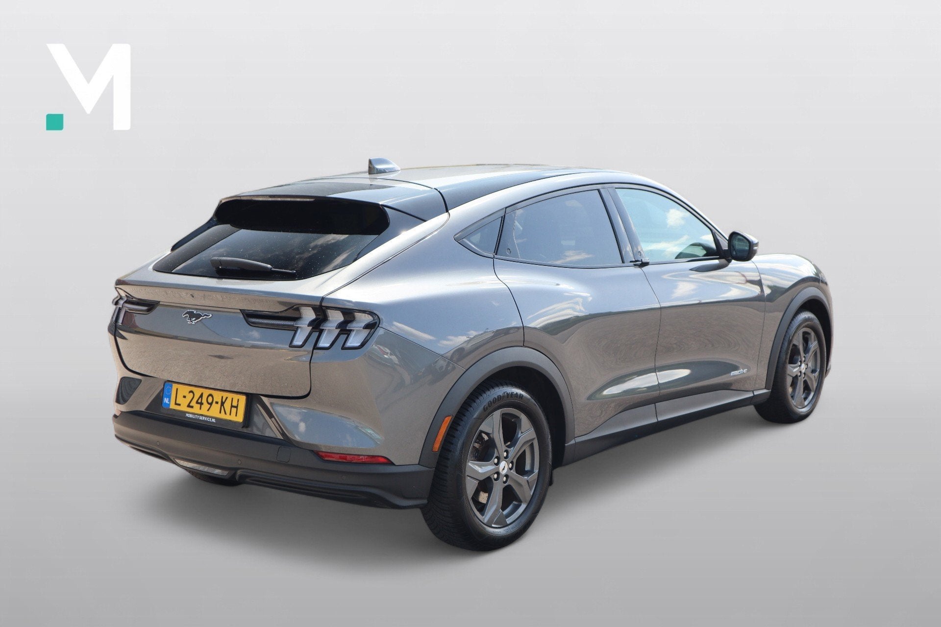 Ford Mustang Mach-E RWD 75 kWh SOH93% Leder Clima LED CarPla, Auto's, Ford, Achterwielaandrijving, Gebruikt, 750 kg, 258 pk