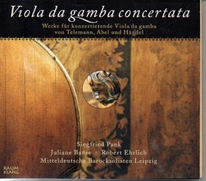 Viola da Gamba Concertata - Telemann, Abel, Händel CD, Ophalen of Verzenden, Barok, Zo goed als nieuw, Kamermuziek