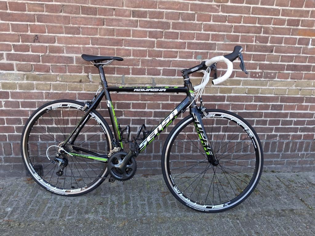 Sensa Romagna racefiets - absolute nieuwstaat, 2x10 versn., 28 inch, Velgrem, Aluminium, Zo goed als nieuw