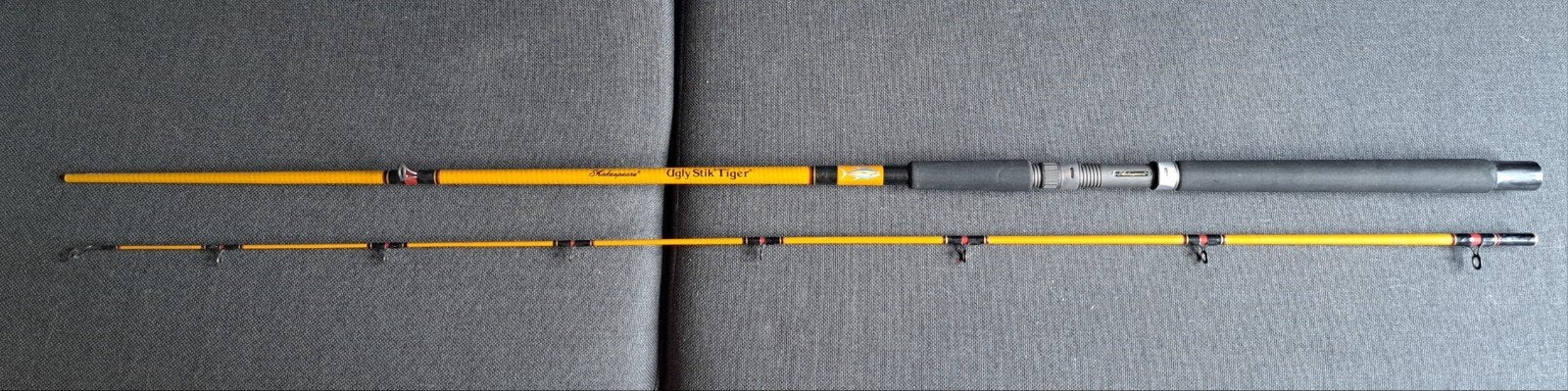 Zgan! Shakespeare Ugly Stik Tiger top hengel, Watersport en Boten, Hengelsport | Roofvissen, Ophalen of Verzenden, Zo goed als nieuw