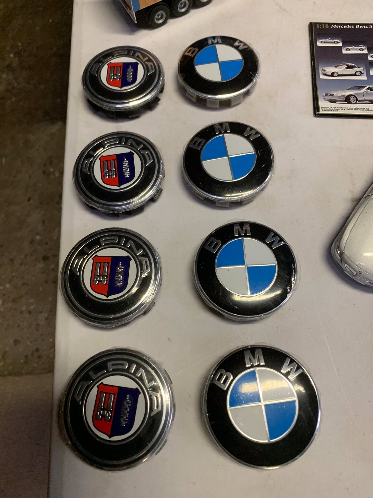 BMW 1600 Ti chromen wieldoppen, Ophalen, Zo goed als nieuw