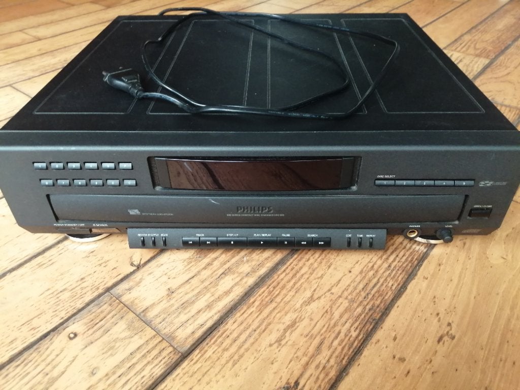 Cd wisselaar voor 5 CDs, Ophalen, Gebruikt, Philips, Wisselaar