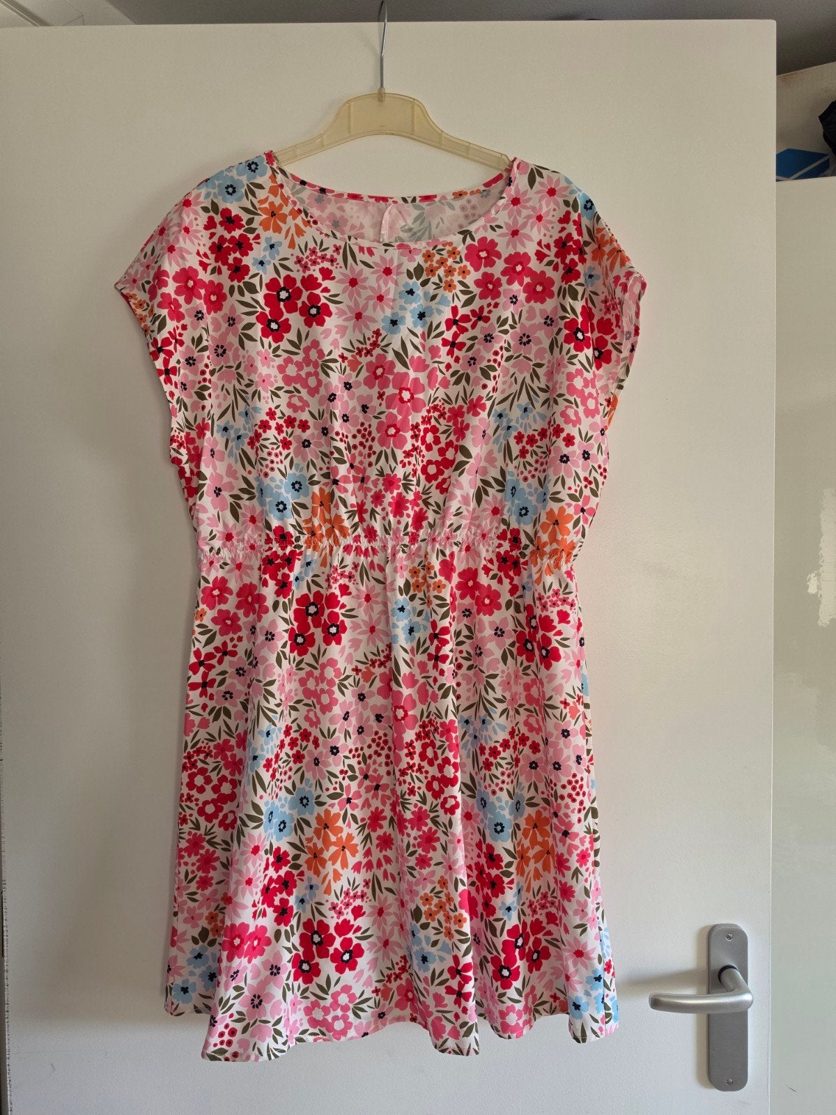 Zomers jurkje Shein Curve maat 1XL, Meerkleurig, Maat 46/48 (XL) of groter, Ophalen of Verzenden, Zo goed als nieuw