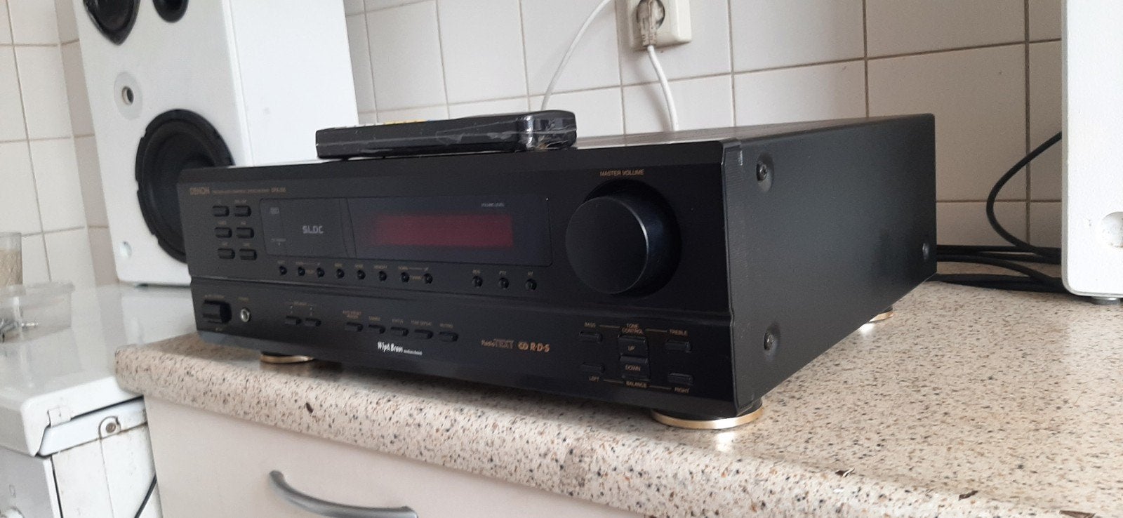 Denon DRA-295, Audio, Tv en Foto, Versterkers en Receivers, Ophalen, Gebruikt, Denon, 60 tot 120 watt