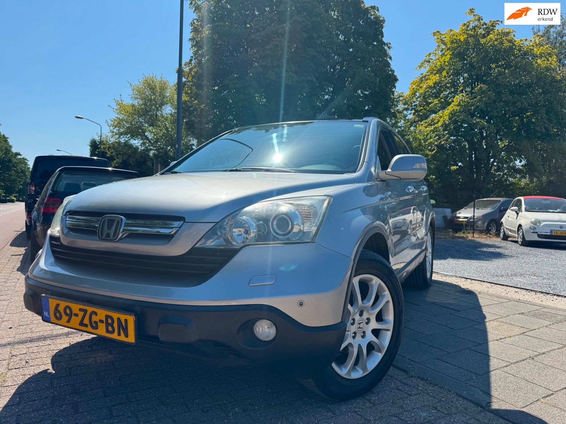 Honda CR-V 2.0i Executive Clima Elek Pakket Pano Leer Navi, Automaat, Gebruikt, Zwart, 150 pk