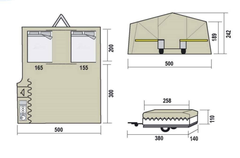 Jamet Louisiana outdoor All Season, Meerkleurig, Ophalen of Verzenden, Aanwezig, Jamet
