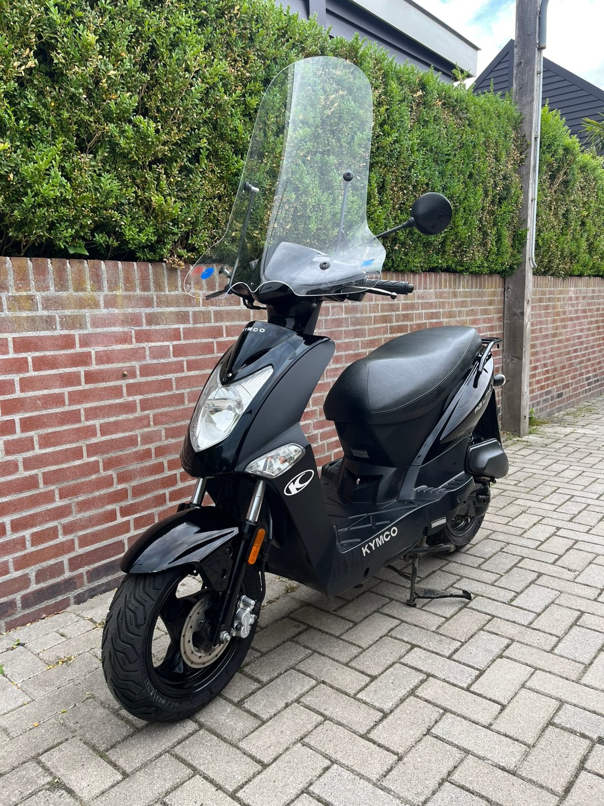 Kymco Agility E4 2022 geel kenteken goed onderhouden, Ophalen, Gebruikt, Maximaal 45 km/u, 50 cc