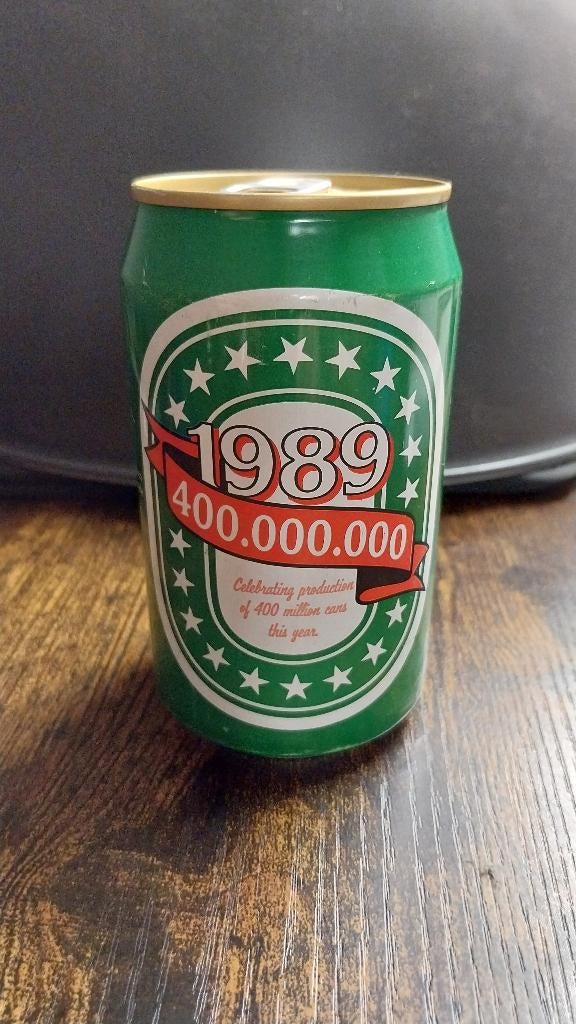 Te Koop uniek heineken blik, Ophalen, Nieuw, Overige typen, Heineken