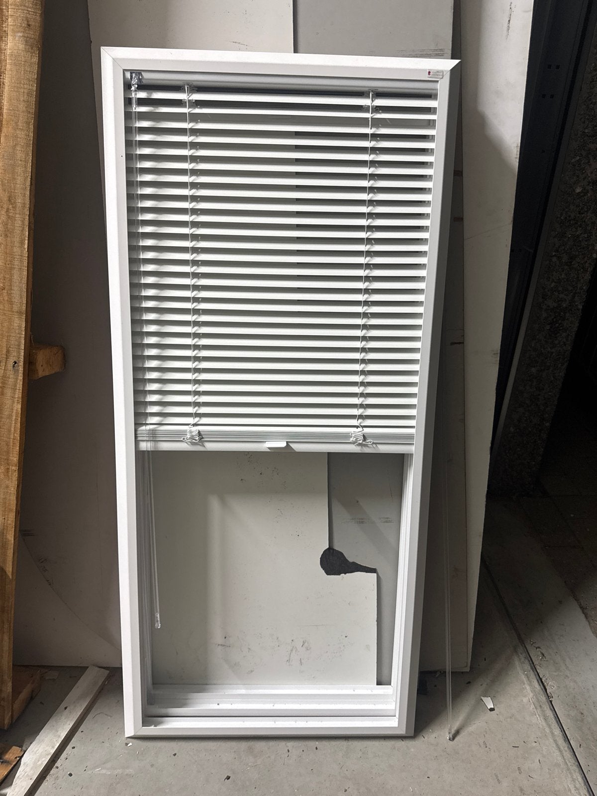 3x Keje Latende (Luxaflex in frame) 560x1210 totaalmaat, Ophalen, Jaloezie, Gebruikt, Wit
