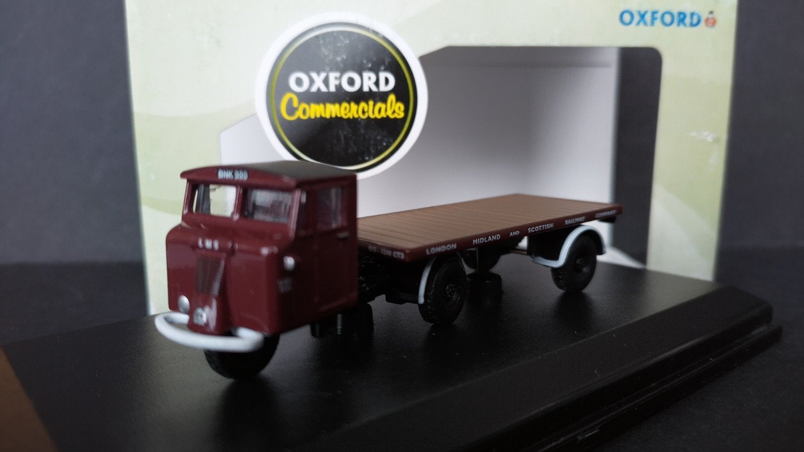 mechanical Horse Flatbed Trailer 1:76 Oxford Diecast Pol, Verzenden, ., Nieuw, .
