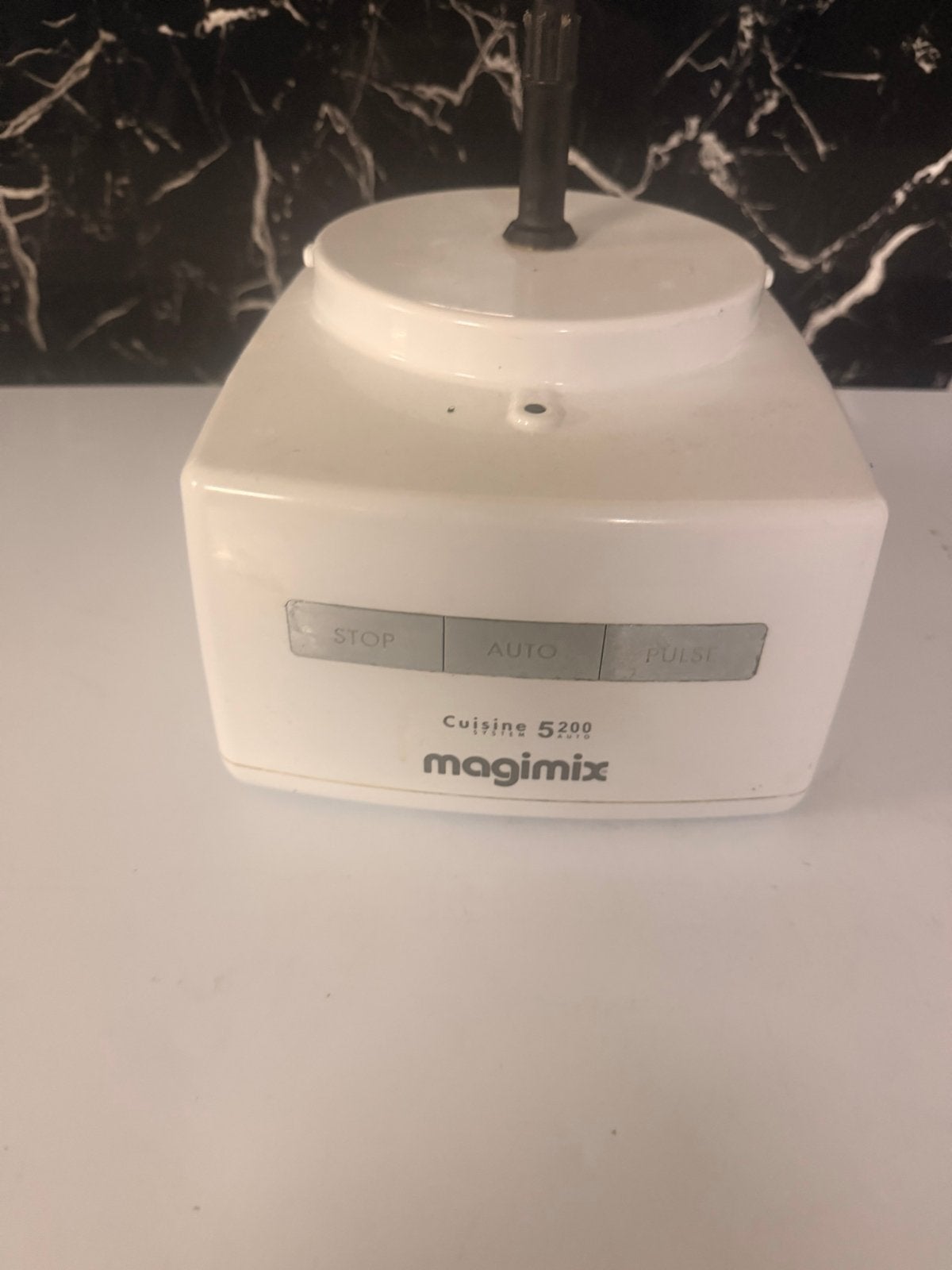 Magimix Cuisine 5200 foodprocessor met accessoires, 3 tot 4 liter, Ophalen of Verzenden, Gebruikt, 3 snelheden of meer