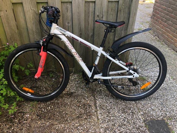 Mountainbike Volare meisjes fiets roze/wit 24 inch, Zo goed als nieuw, Dames, Ophalen, Overige merken