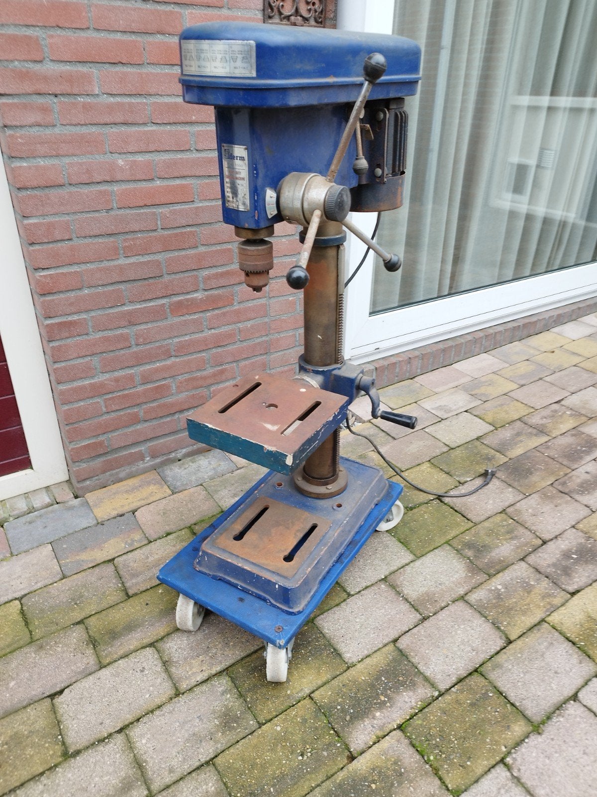 Ferm Kolomboormachine FM-16A - O.V.I. Induction Motor, Ophalen, Gebruikt, Kolomboormachine