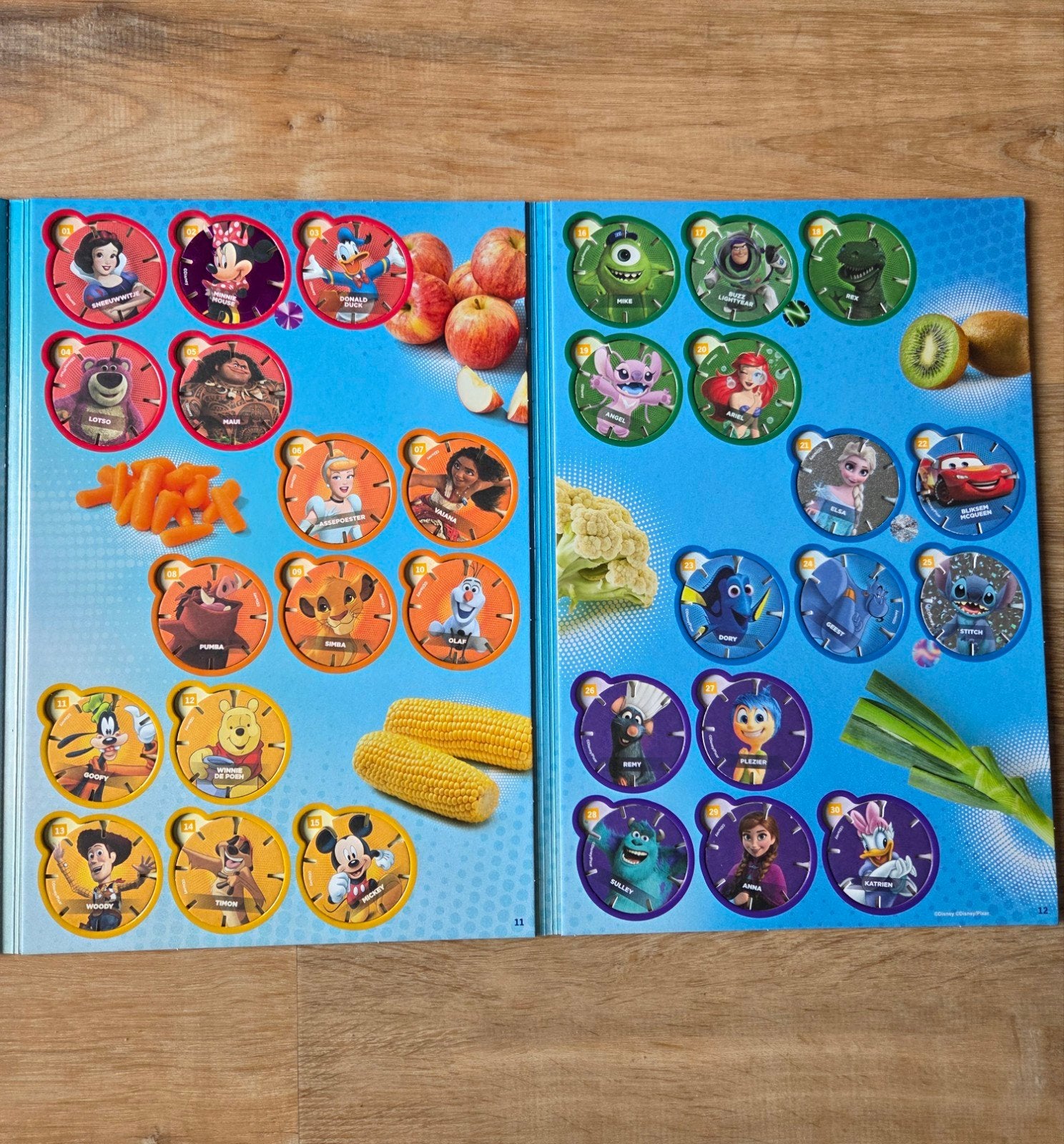 Diskeyz compleet album AH/ Albert Heijn/ complete set, Ophalen of Verzenden, Nieuw