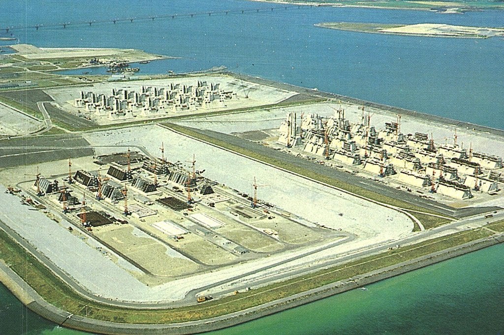 988337 Deltawerken Zeeland Neeltje-Jans Onbeschreven, Ophalen of Verzenden, 1960 tot 1980, Ongelopen, Zeeland