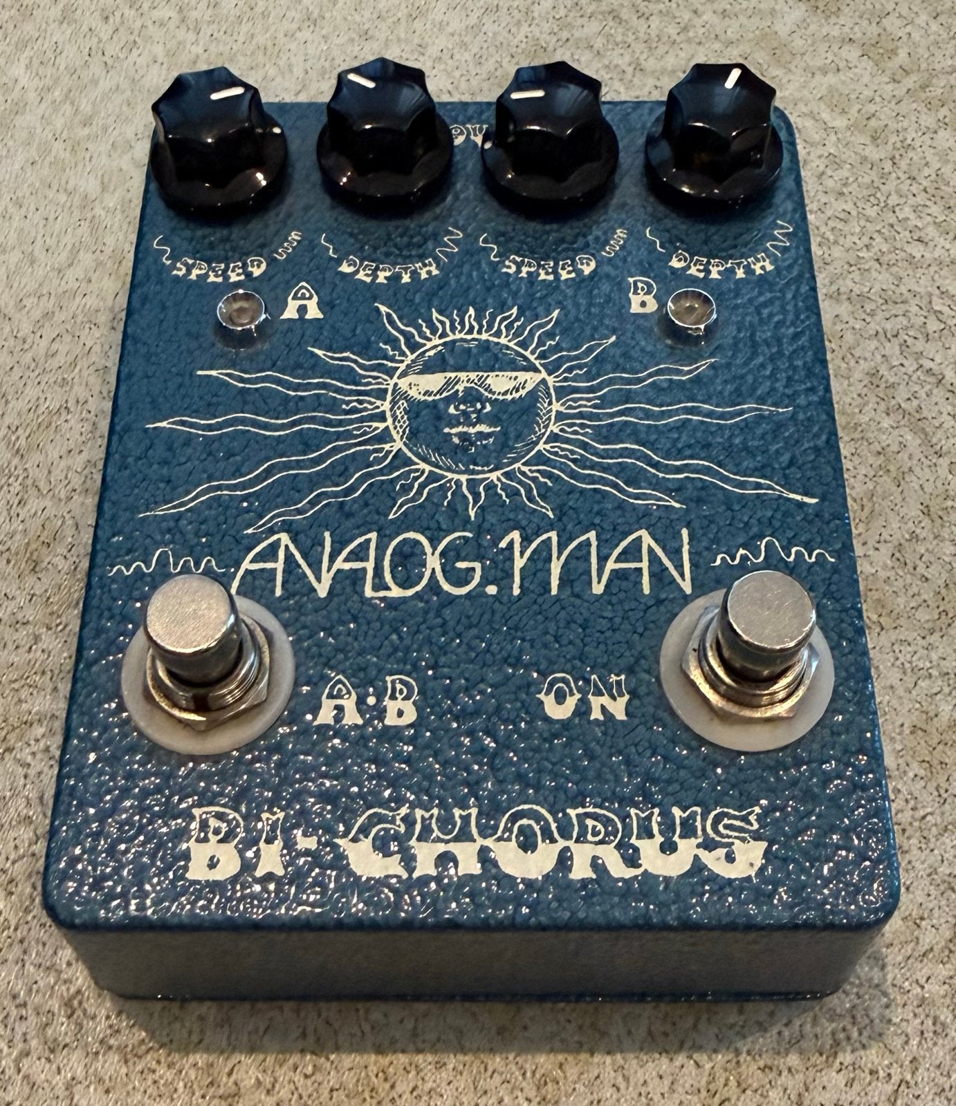 Analogman Bi-Chorus (2006) – compleet – uitstekende staat, Muziek en Instrumenten, Effecten, Ophalen of Verzenden, Zo goed als nieuw