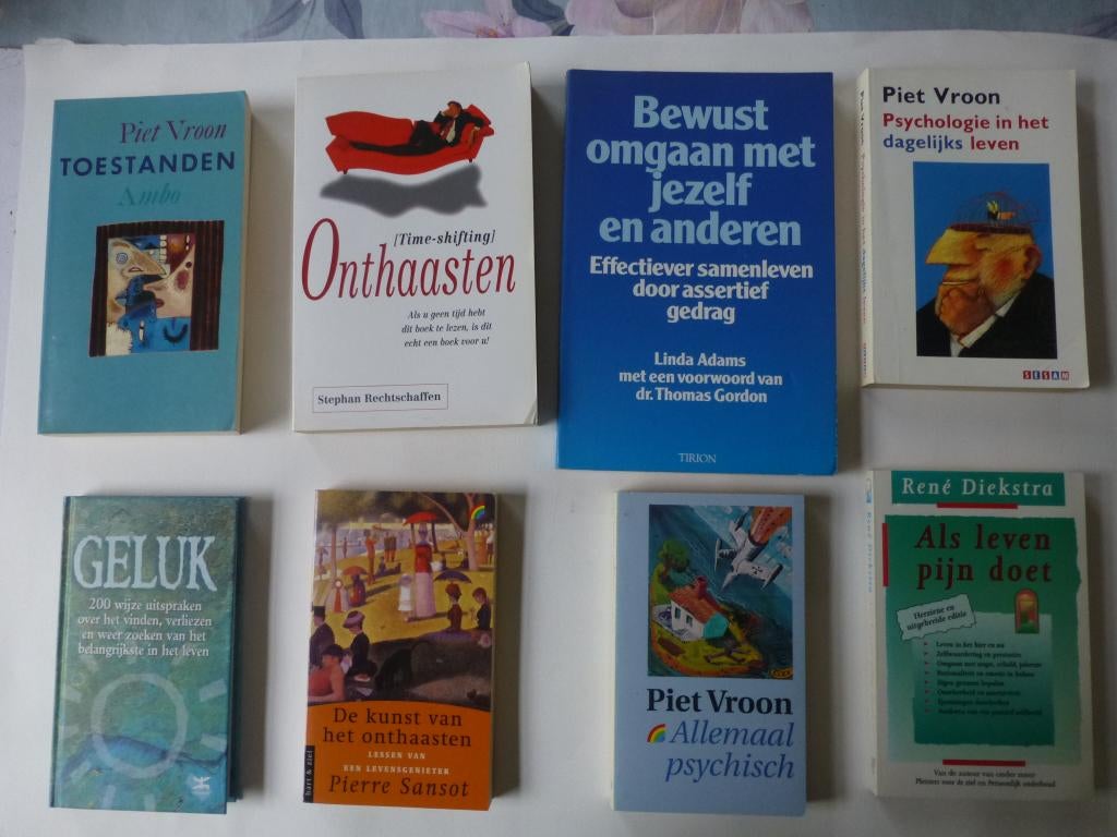 14 boeken over gezondheid psychisch en fysiek., Boeken, Gezondheid, Dieet en Voeding, Zo goed als nieuw, Ophalen of Verzenden