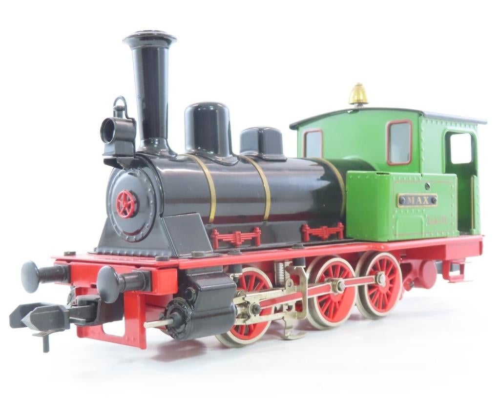Marklin 5440 spoor 1 Stoomloc MAX 3-asser tenderlocomotief, Wisselstroom, Locomotief, Ophalen of Verzenden, Zo goed als nieuw