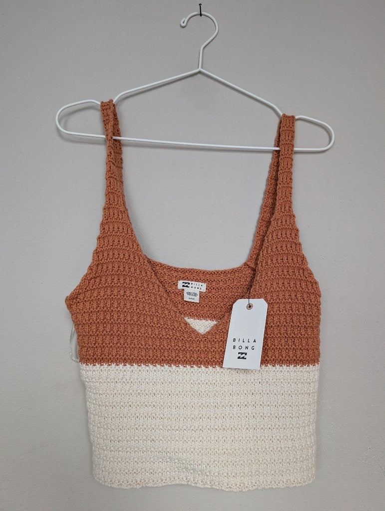 Billabong top, Maat 38/40 (M), Bruin, Billabong, Nieuw