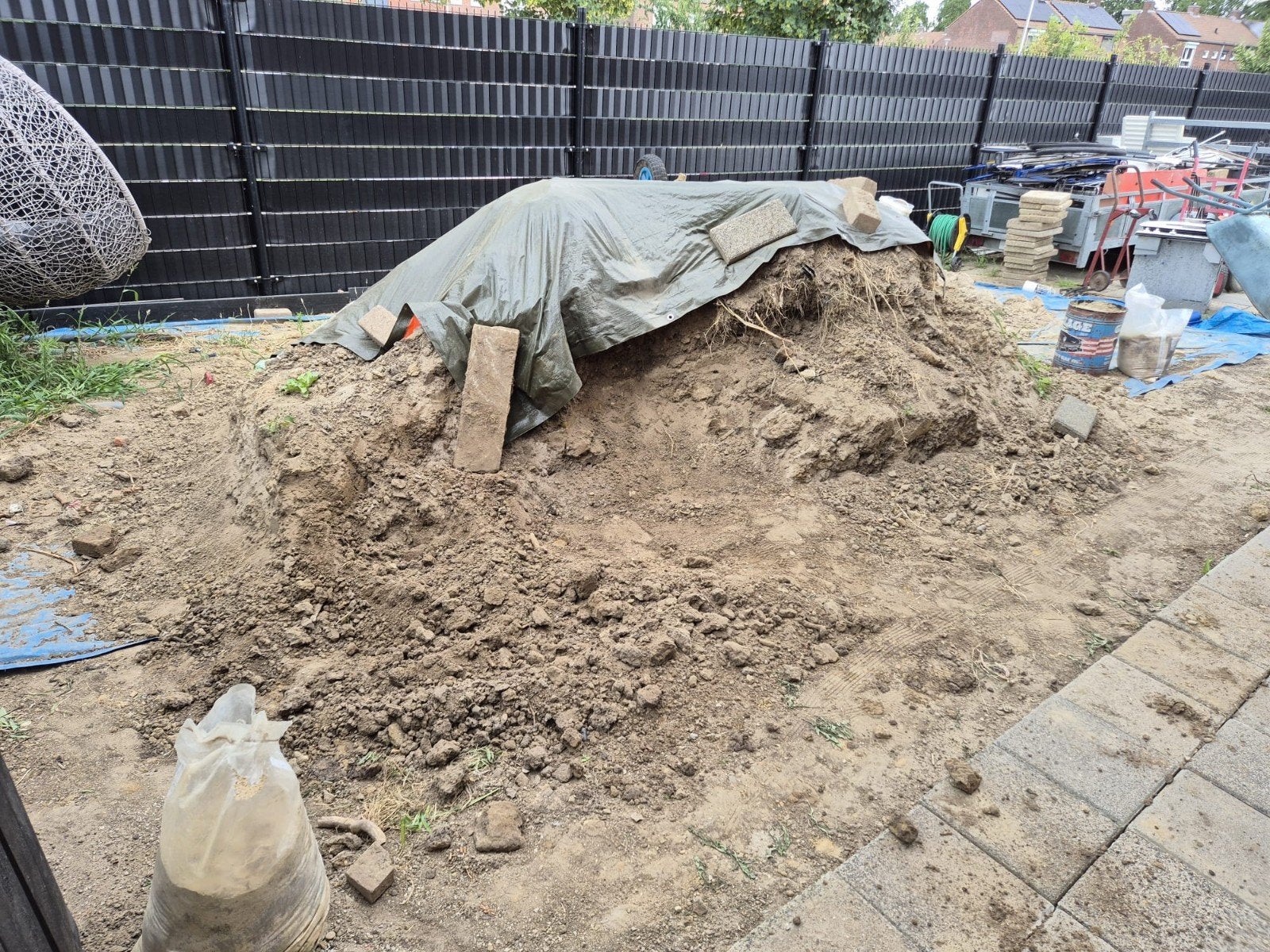 gratis grond aarde, Ophalen, Overige typen