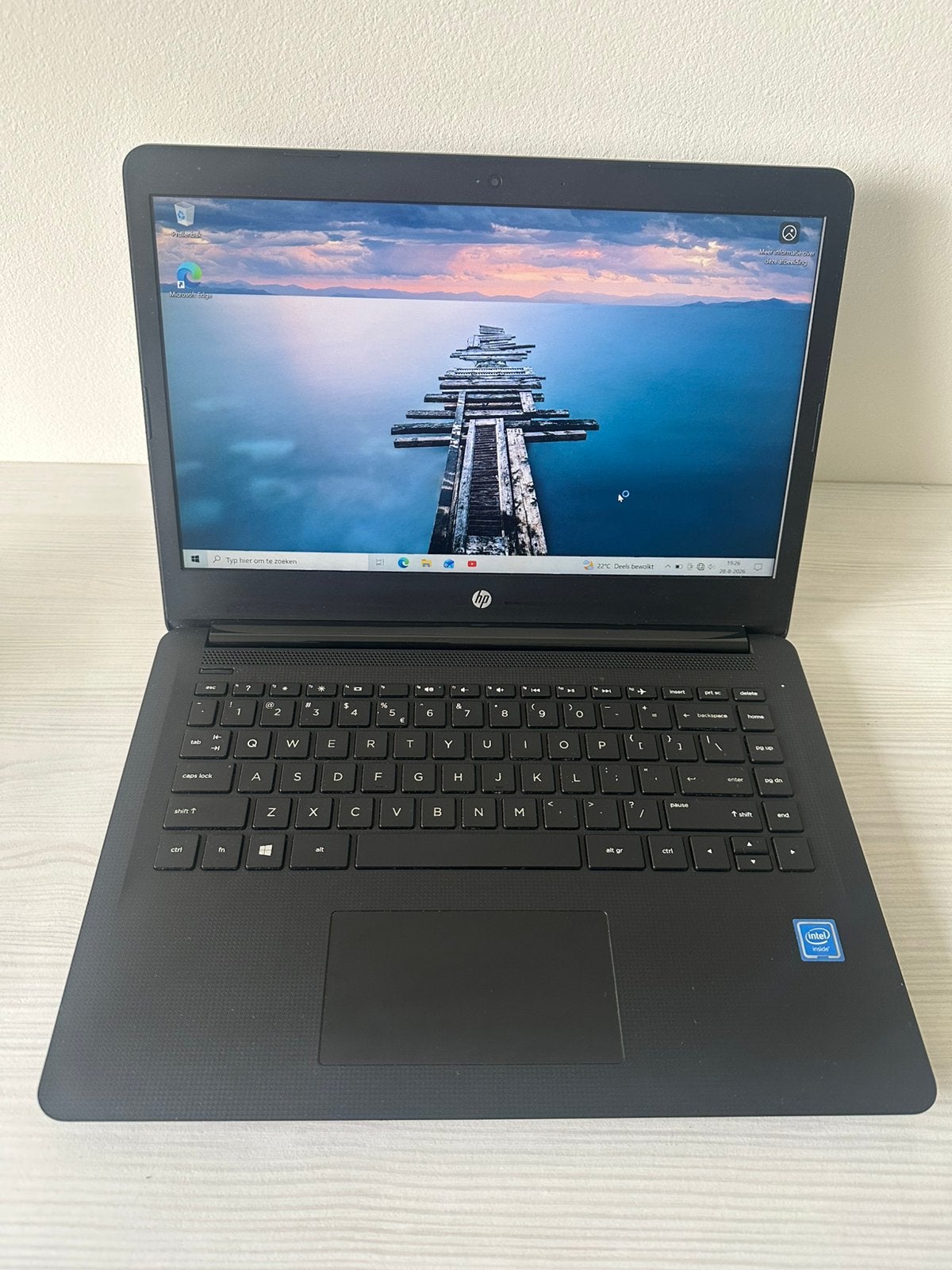 HP laptop 14 inch, Computers en Software, Windows Laptops, Gebruikt, 2 tot 3 Ghz, Qwerty, 8 GB