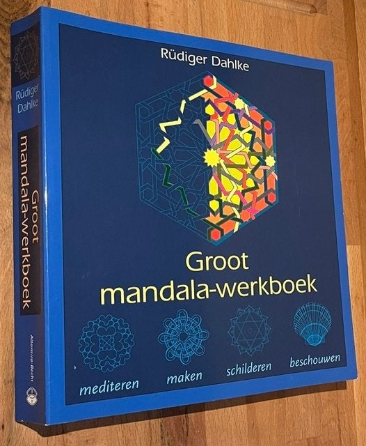Rüdiger Dahlke. Groot Mandala-werkboek. Altamira-Becht. 200, Boeken, Spiritualiteit algemeen, Ophalen of Verzenden, Instructieboek