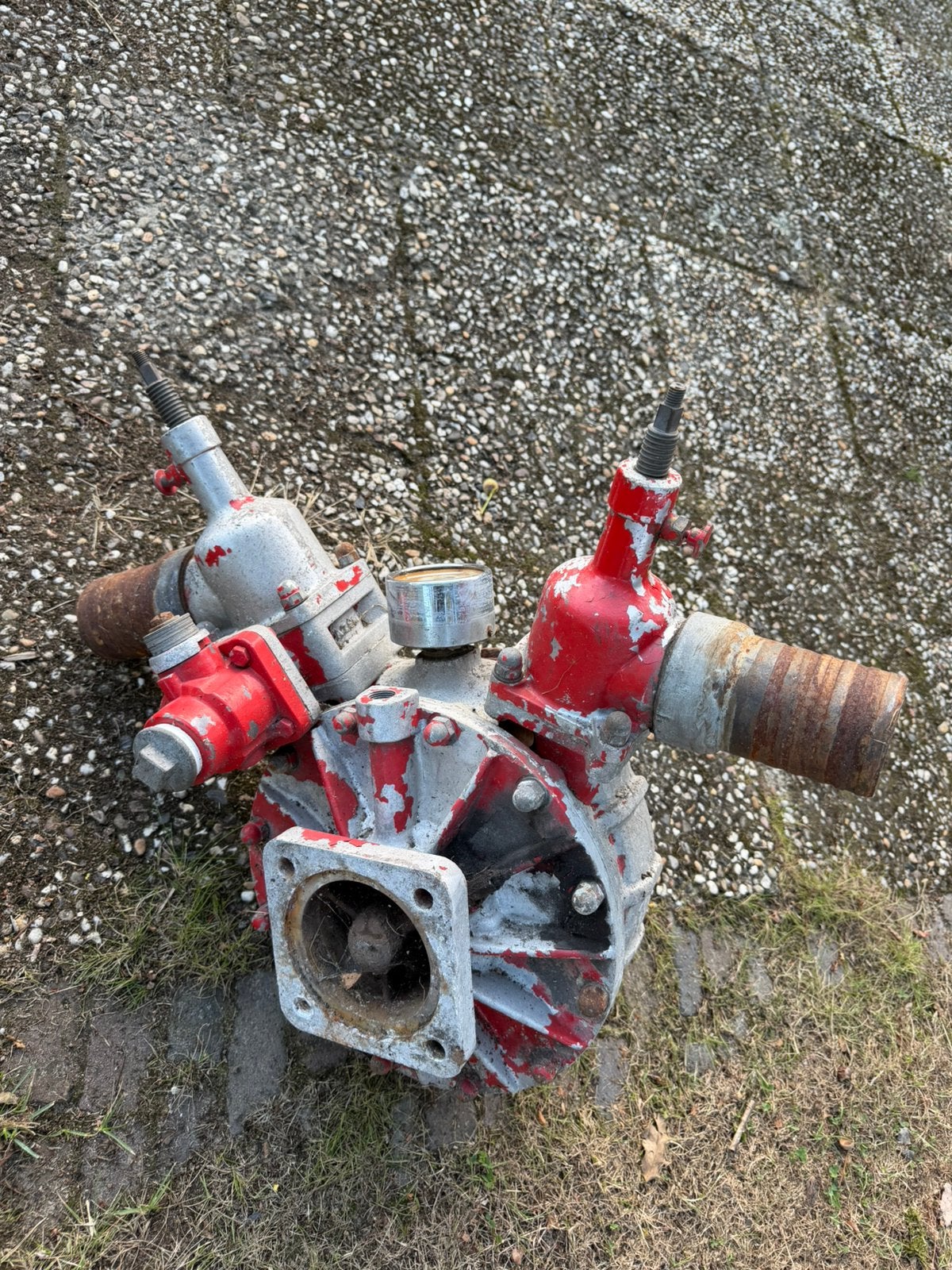 Ziegler brandweerpomp 800l p/min, Tuin en Terras, Waterpompen, Ophalen, Gebruikt, Handmatig, Besproeiingspomp