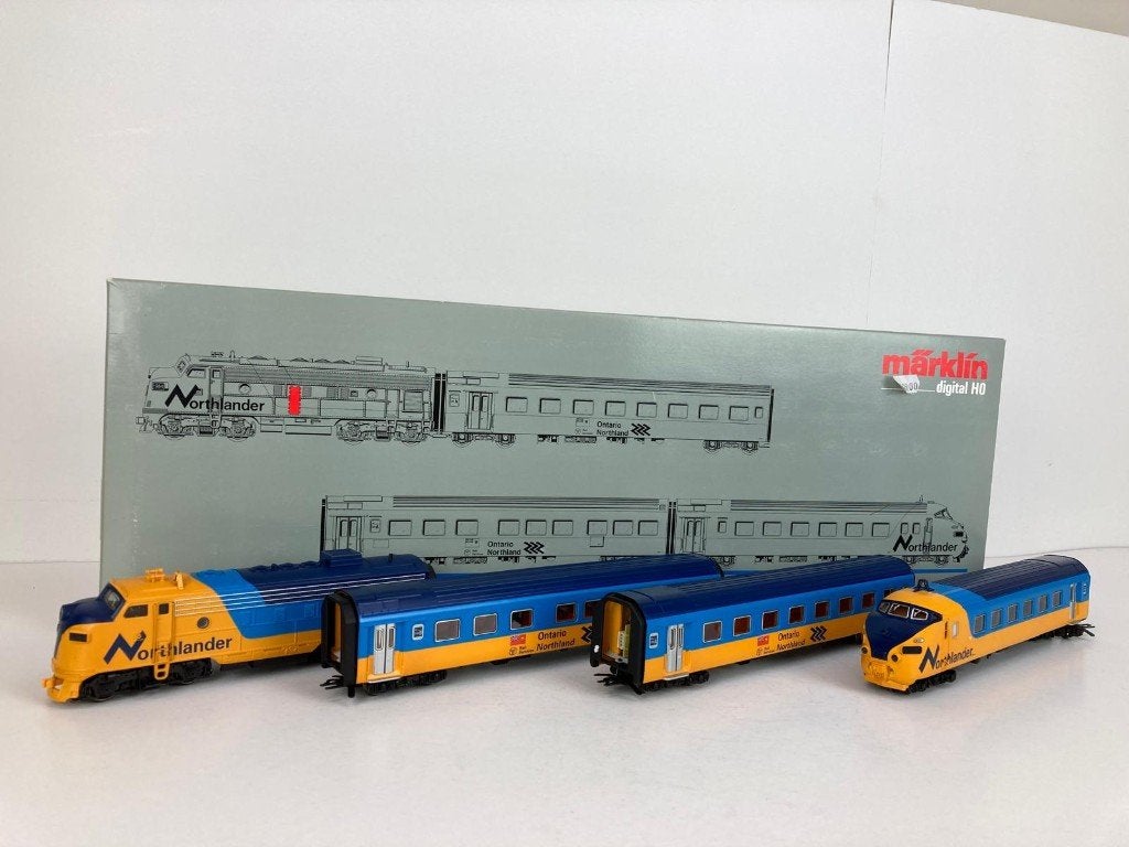 Märklin 37500 – "Northlander" Ontario Diesel Treinset, Wisselstroom, Treinset, -, -