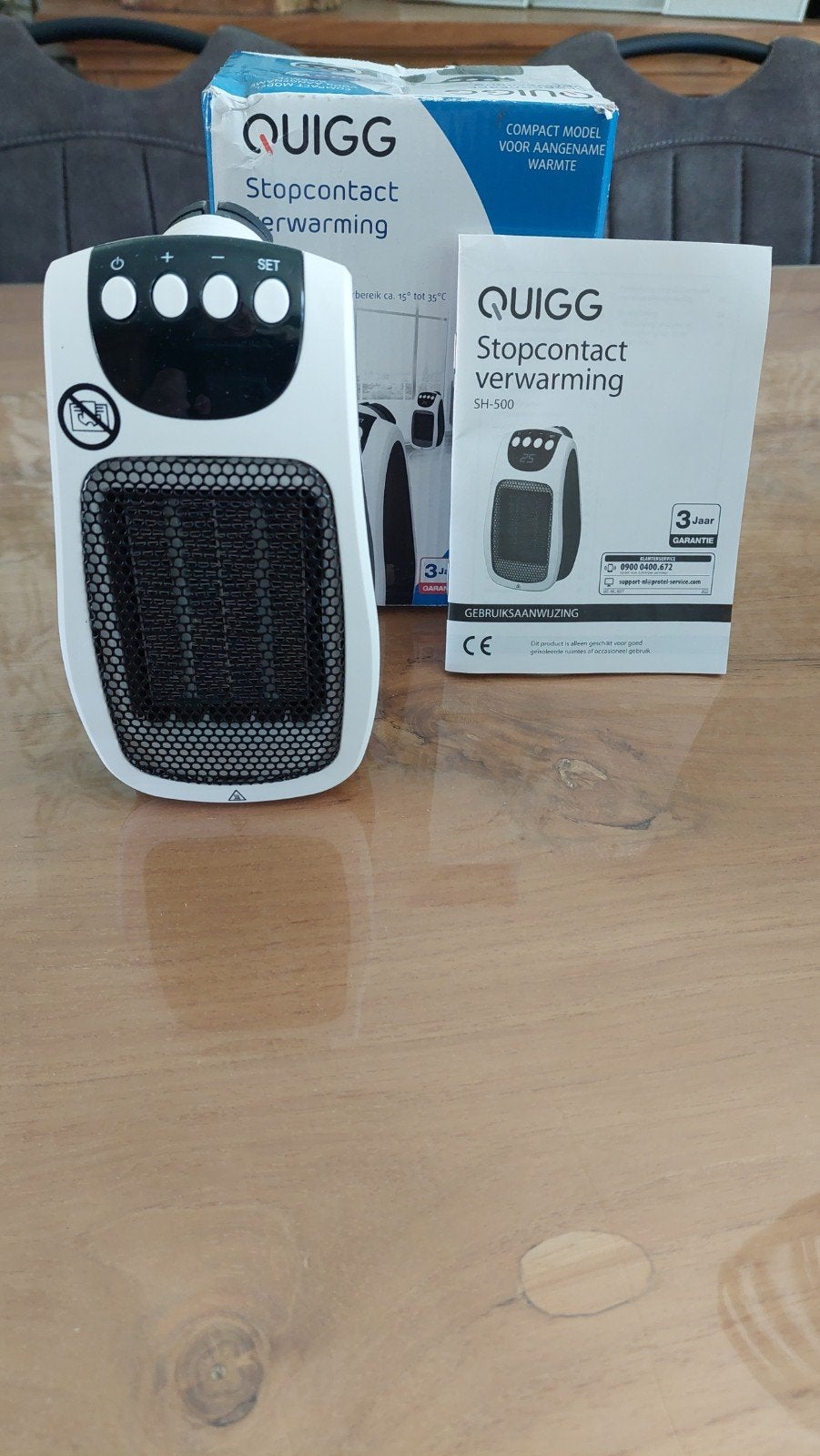 Z.g.a.nieuwe stopcontact verwarming (Digitaal), Ophalen