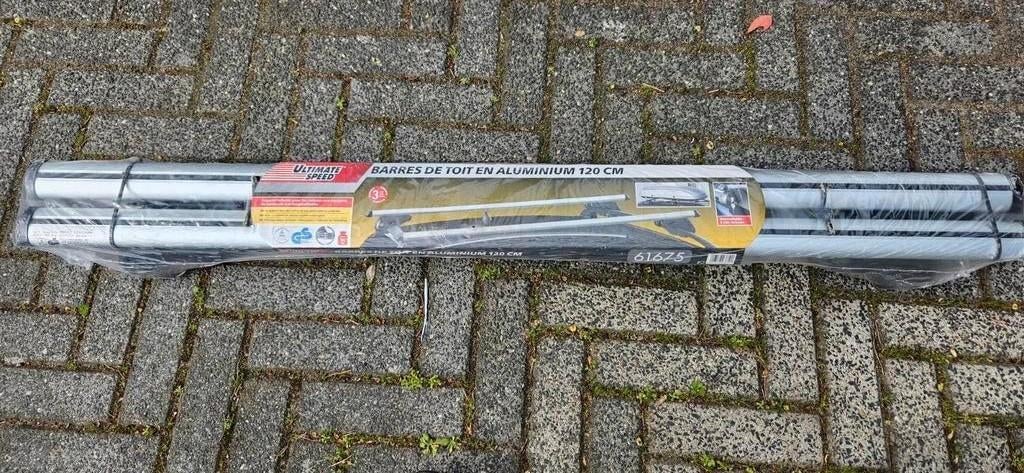 Nieuwe aluminium dakdragers 120 cm - Universeel, Auto diversen, Dakdragers, Ophalen of Verzenden, Nieuw