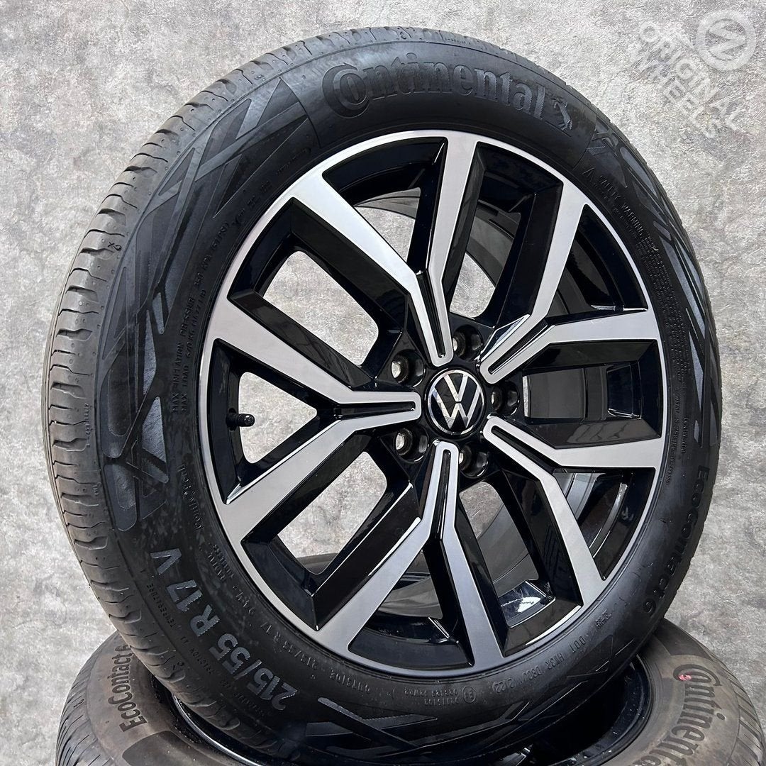 17 inch originele Nivelles velgen + zomerbanden VW Passat, -, -, Banden en Velgen, 17 inch