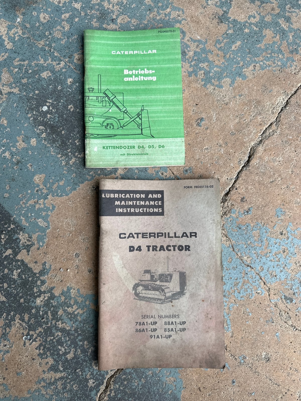 Caterpillar Werkplaatshandboek D4, D5, D6 en D4 Tractor, Ophalen of Verzenden, Gelezen, Werktuigbouwkunde
