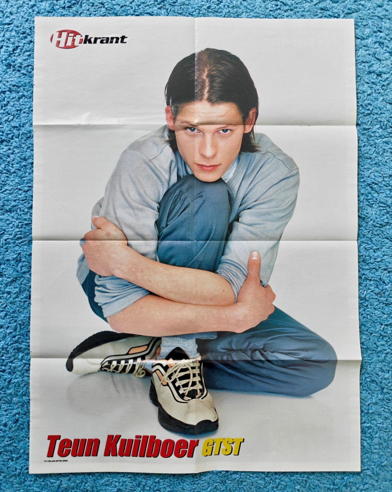 Teun Kuilboer (GTST) poster hitkrant vintage, Rechthoekig Staand, Nieuw, Ophalen of Verzenden, A1 t/m A3
