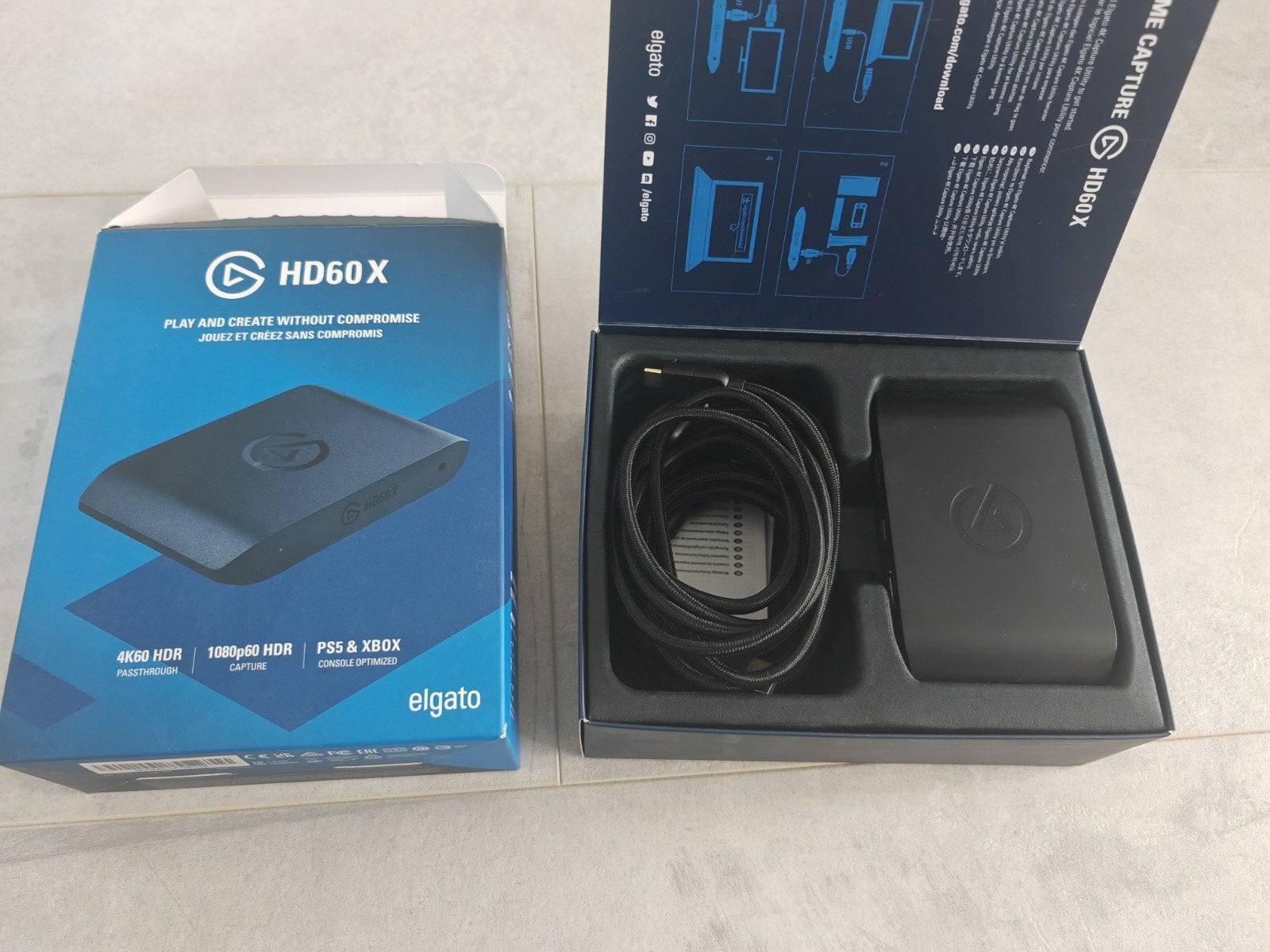Elgato HD60 X Game Capture Card, Computers en Software, Capture cards, Ophalen of Verzenden, Zo goed als nieuw